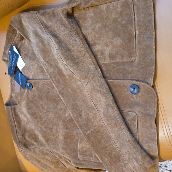 Blank NYC Tan Suede Women's Jacket - Picture 7 of 17